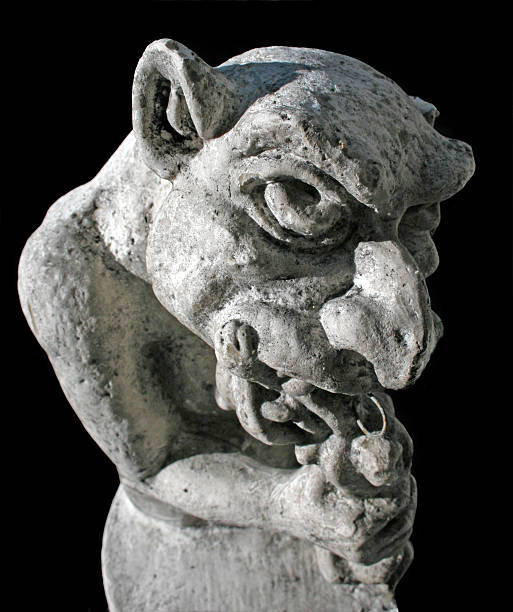 istock Replica Plaster Cast of Actual Gargoyle 173756553