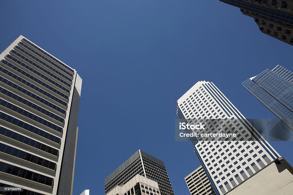 Абстрактный вид на центр города Сан-Франциско - Стоковые фото Абстрактный роялти-фри