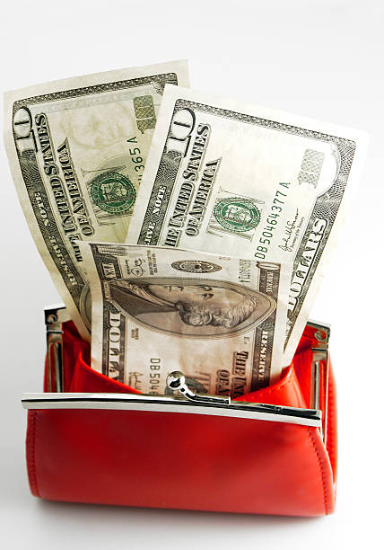 Money in purse