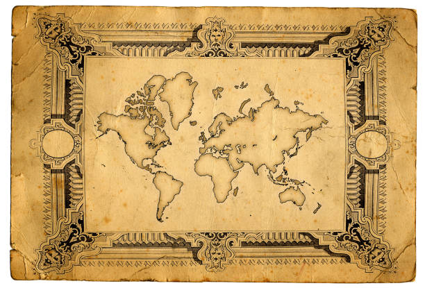 istock Vintage map of the world 173757063