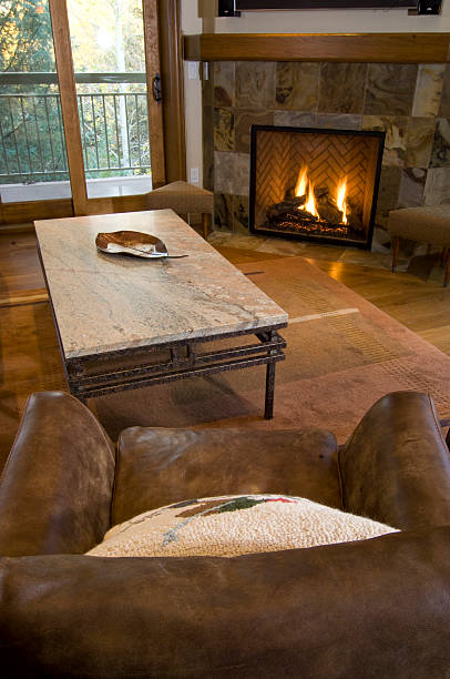 istock Easy Chair and Fireplace detail 173757425