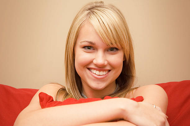 istock Happy Young Woman Portrait 173757539