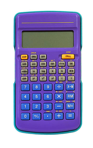 Colorful Calculator stock photo