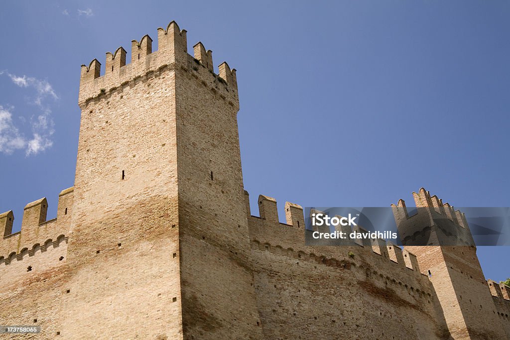 Gradara Castle, Italia. - Foto stock royalty-free di Fortezza