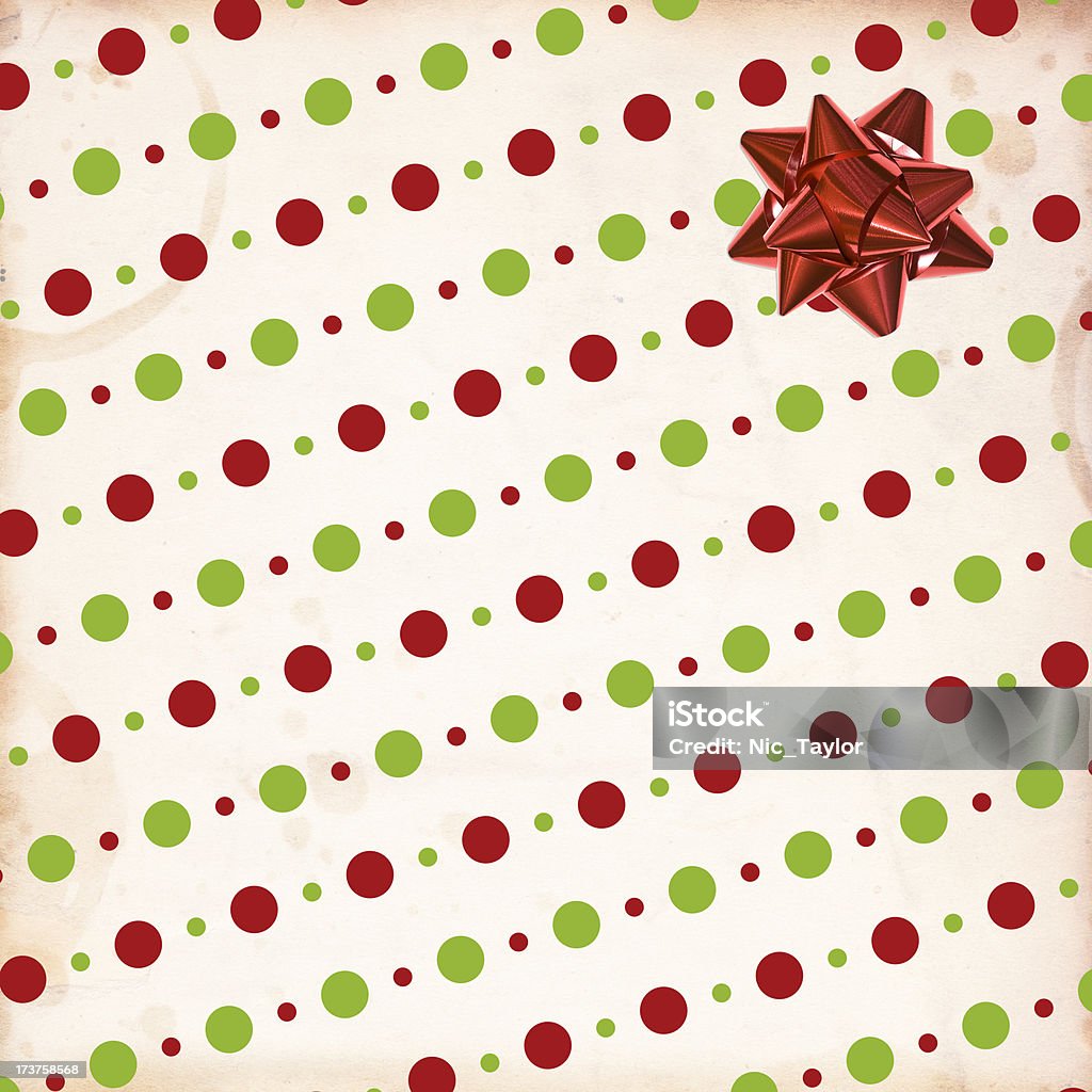 Papel de Presente de Natal com laço XXXL - Foto de stock de Abstrato royalty-free