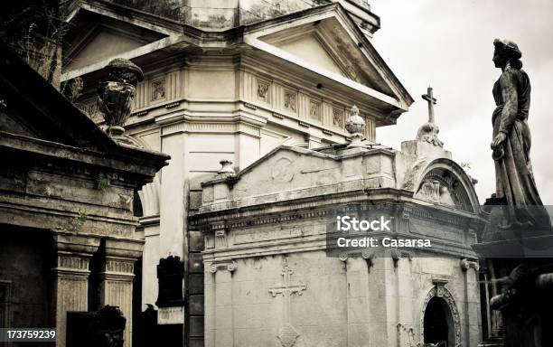 Photo libre de droit de Les Mausolées De Cimetière Recoleta banque d'images et plus d'images libres de droit de Buenos Aires - Buenos Aires, Capitales internationales, Catholicisme