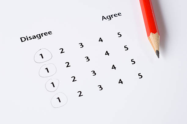 istock Questionnaire showing negative opinions 173759396