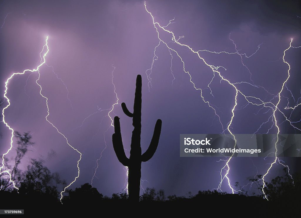 Blitzschläge 1 - Lizenzfrei Arizona Stock-Foto