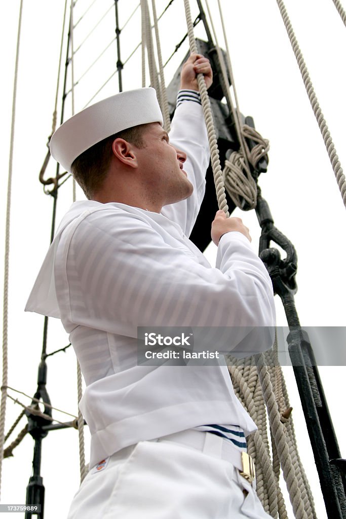 Sailor's día en el mar. - Foto de stock de Cuerda libre de derechos