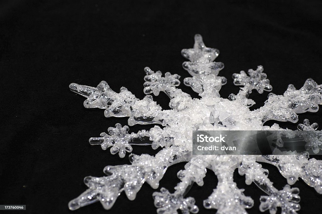Floco de Neve - Foto de stock de Cristal de Gelo royalty-free