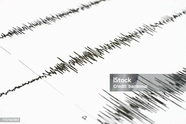 지진 흔들다 지진계에 대한 스톡 사진 및 기타 이미지 - 지진계, 음파, 문서