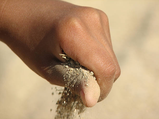 Sands of time stock photo