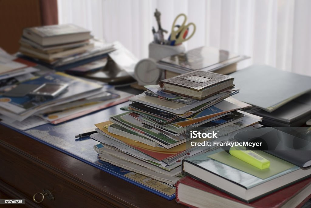 바쁜 일정을 유클리드의 내정부 - 로열티 프리 책상 스톡 사진