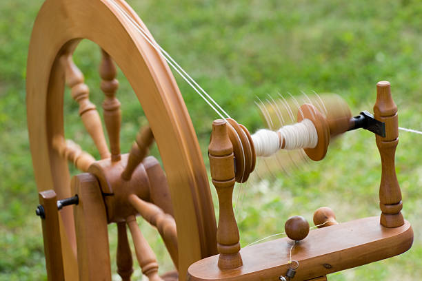Spinning Wheel stock photo