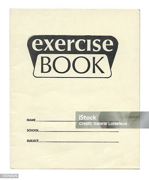 Foto de Capa De Livro De Exercícios 70s e mais fotos de stock de 1970-1979 - 1970-1979, Aprender, Educação