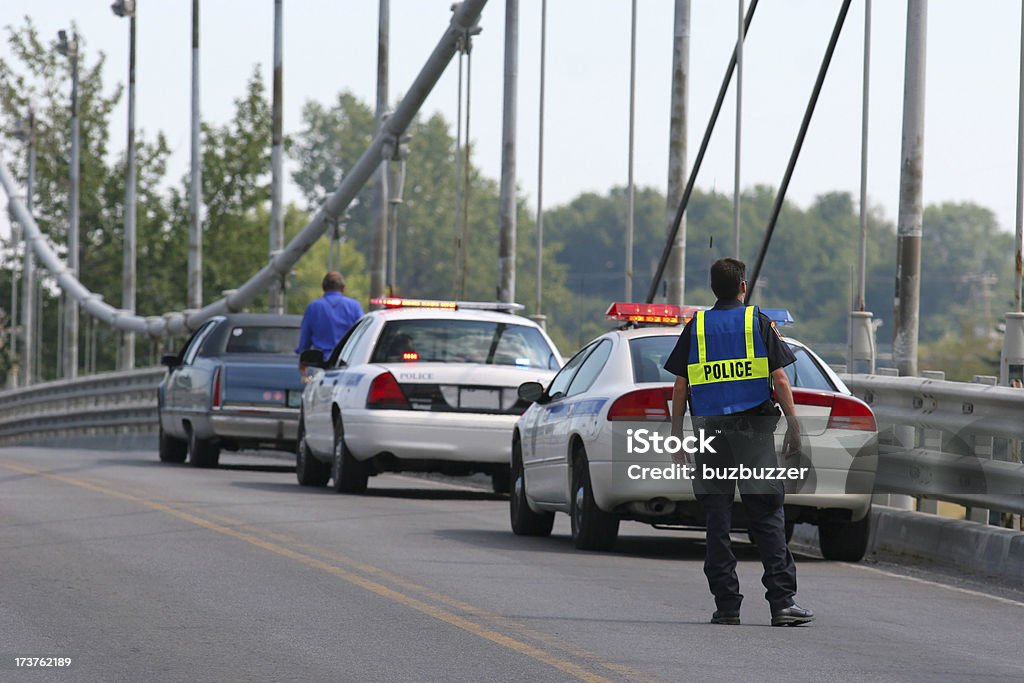 Security Control  Police Force Stock Photo