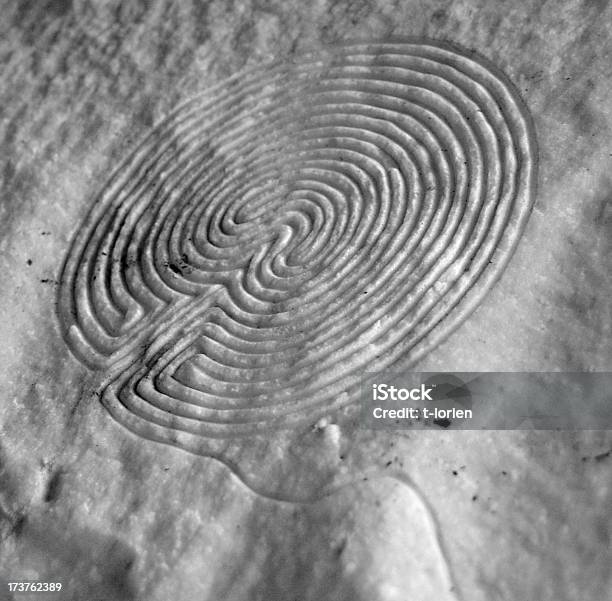 Grau Labyrinth Stockfoto und mehr Bilder von Abstrakt - Abstrakt, Bildhintergrund, Einfachheit