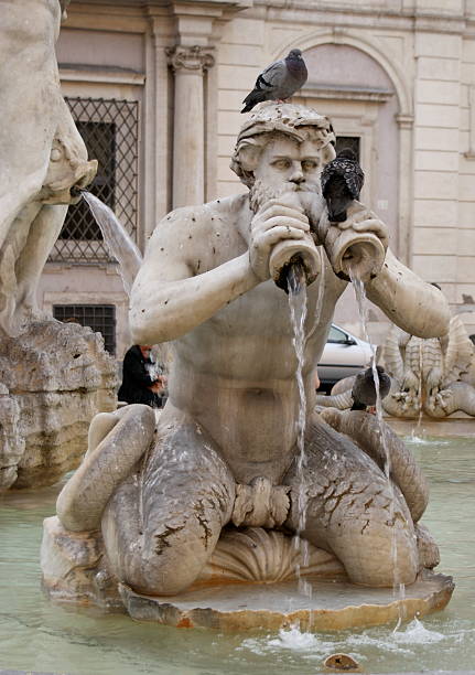 istock Triton on Piazza Navona in Rome, Italy 173762618