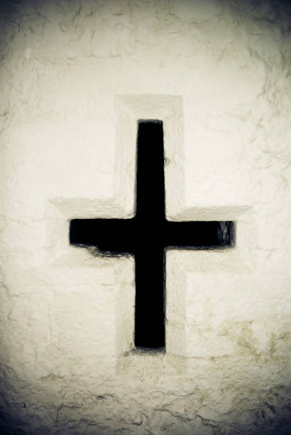 istock Old cross shaped castle window, Cahir, Tipperary Ireland 173762739