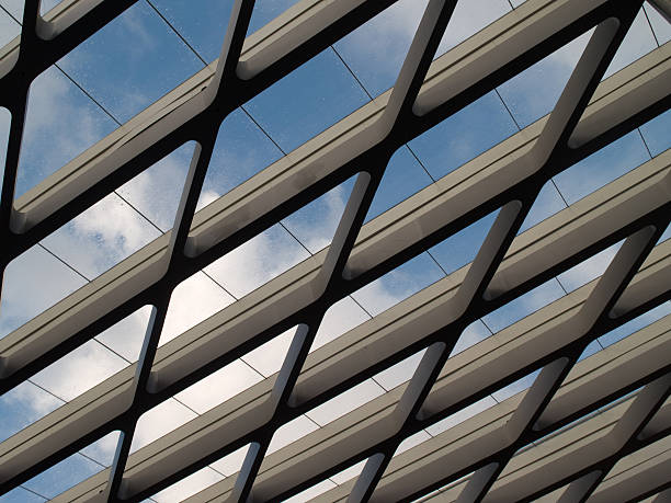 istock Modern roof architecture detail Liverpool One 173762789