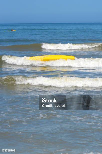 Kayak Flipped In The Ocean Stock Photo - Download Image Now - Aquatic Sport, Atlantic Ocean, Beach