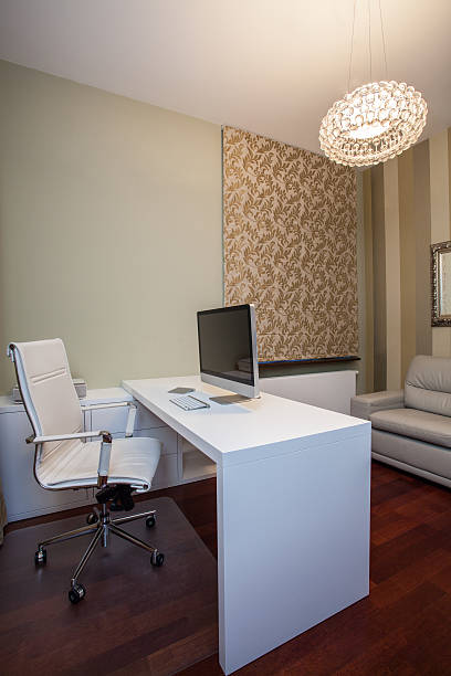 istock Travertine house - home office 173768163