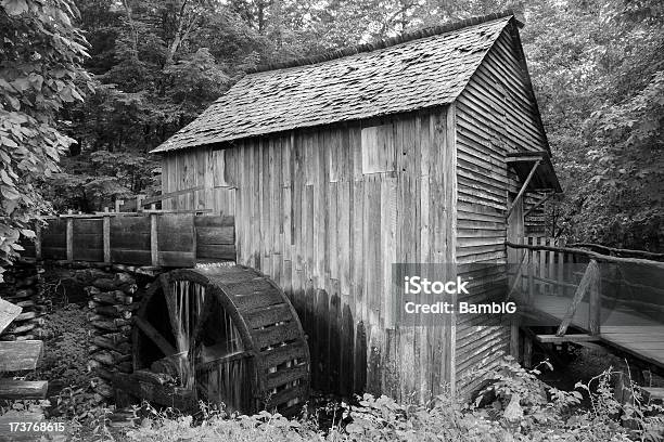 Gristmill - Fotografias de stock e mais imagens de Montanhas Great Smoky - Montanhas Great Smoky, Parque nacional das montanhas de Smoky, Abandonado