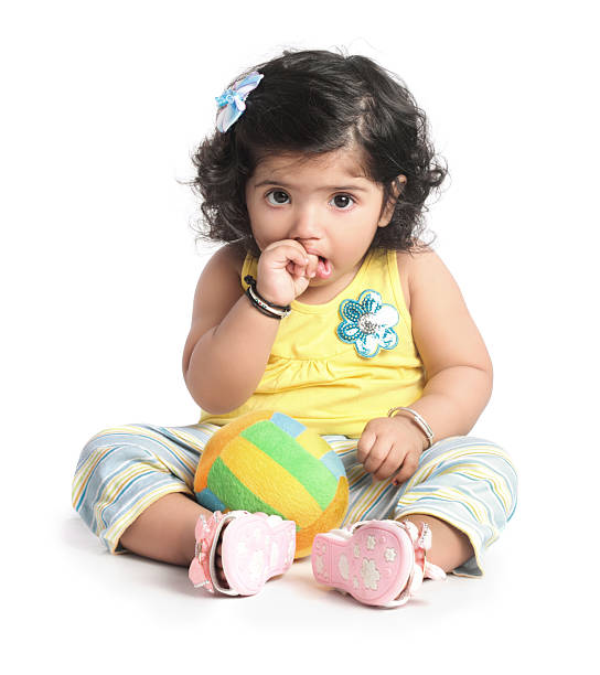 istock Little girl with shocked look on face 173770745
