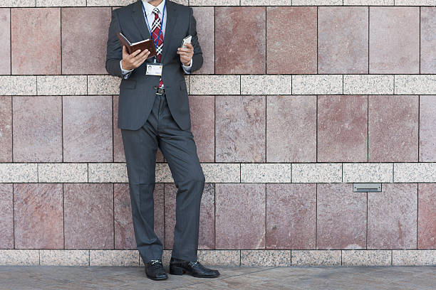 istock The businessman who operates a smartphone 173775320