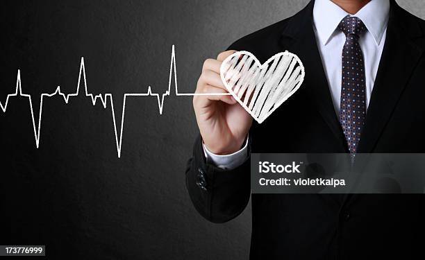 Drawing A Hand Stock Photo - Download Image Now - Analyzing, Body Care, Cardiologist