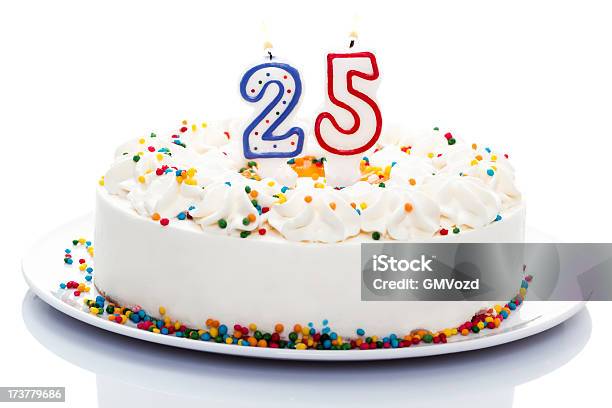 Birthday Cake Stock Photo - Download Image Now - 25-29 Years, Balloon, Birthday Cake