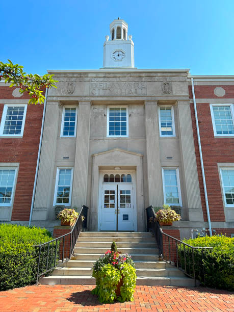 istock Front Door of Delaware City Hall 1737798681