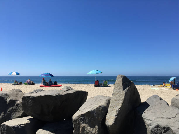 Carlsbad State Beach in Carlsbad, California, USA.
