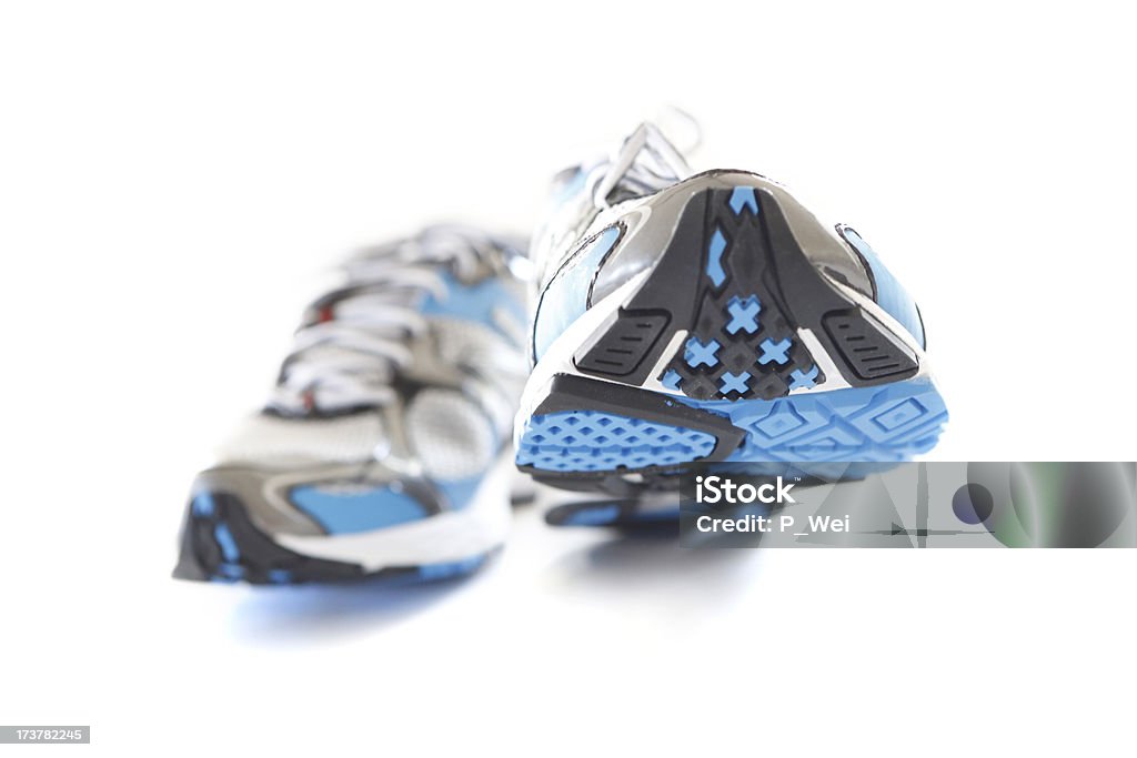 Scarpe da Running Esegui passi di grandi dimensioni - Foto stock royalty-free di Calzature