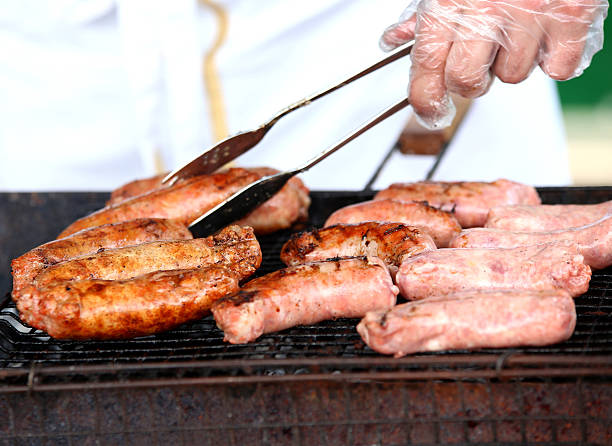 istock BBQ sausages on the grill 173782349
