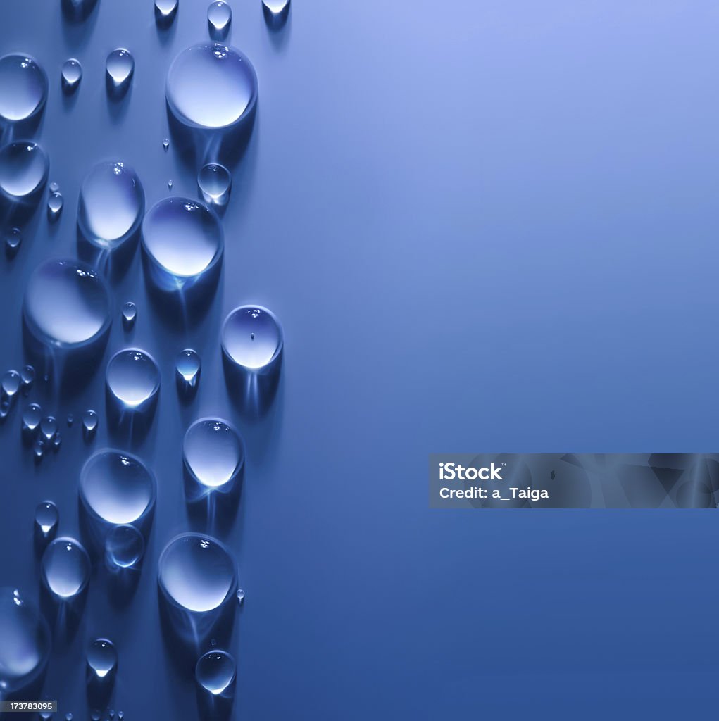Resumen antecedentes con agua gotas de la luz - Foto de stock de Abstracto libre de derechos