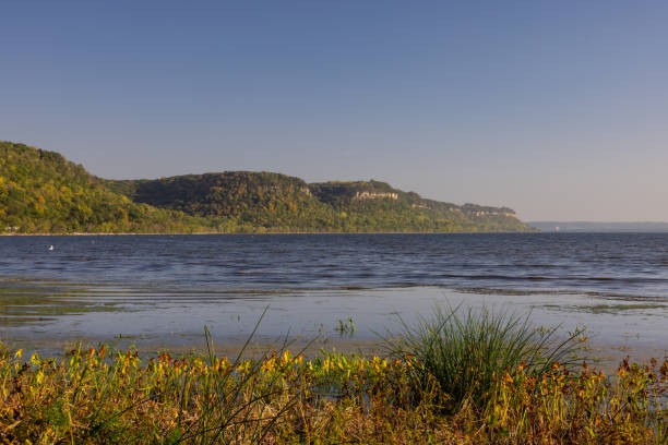 Mississippi River Autumn Landscape