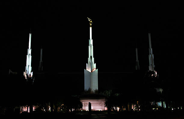 istock Las Vegas Mormon Temple at Night 173788071
