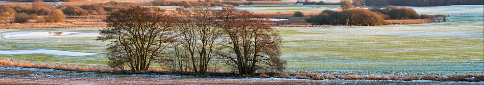 Peter Wentz Farm in winter, Worcester, Pennsylvania, USA