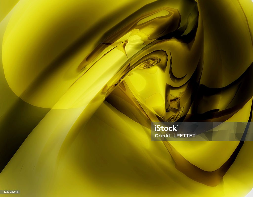 Golden Swirl A golden swirly graphic Backgrounds Stock Photo