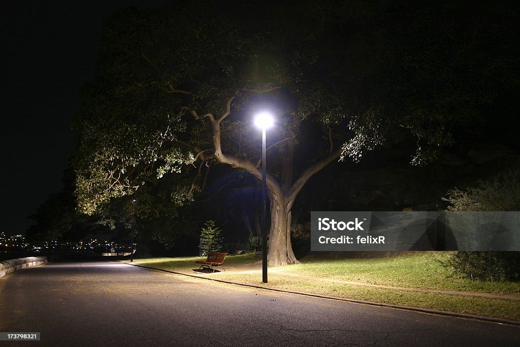 Lonely luz vara - Foto de stock de Poste royalty-free