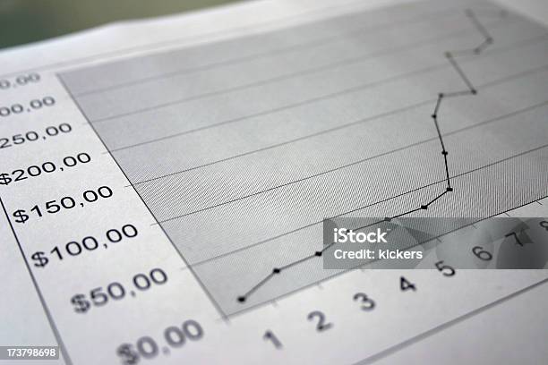 Dollar Earnings Graph Booming Stock Photo - Download Image Now - Business, Chart, Comparison