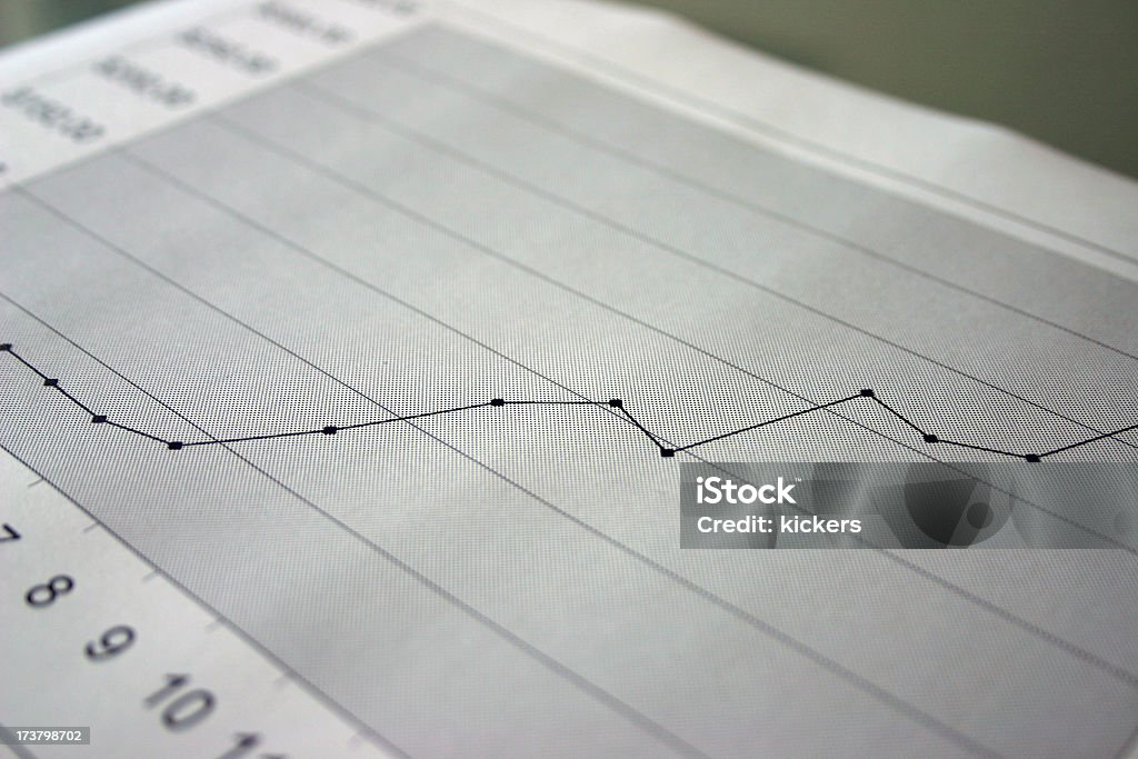 비즈니스 그래프 - 로열티 프리 곡선 스톡 사진