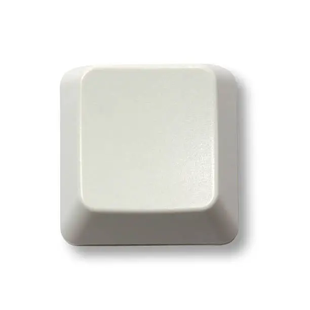 Photo of Blank Keyboard Button