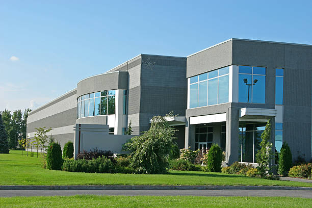 istock Corporate Industrial Building 173798951
