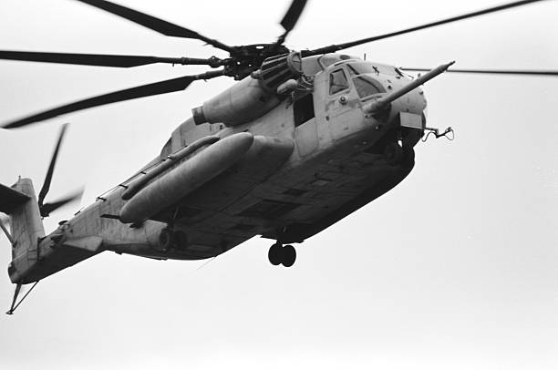 Marine elicottero - foto stock