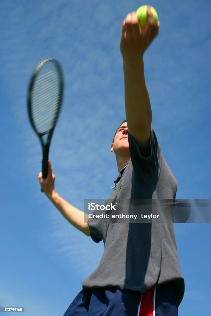 Giocatore di Tennis 2 - Foto stock royalty-free di Adulto