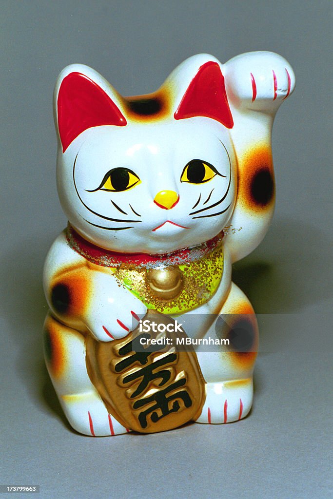 Boa sorte Cat banco japonês - Foto de stock de Cerâmica - Artesanato royalty-free