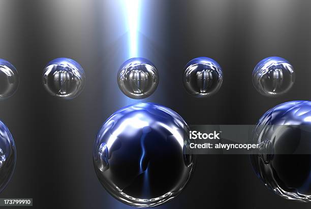 Absolute Floating 01 Stockfoto und mehr Bilder von Atom - Atom, Blau, Chrom