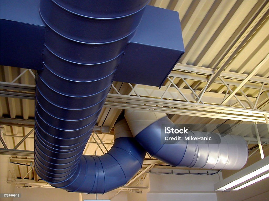 ducting calore - Foto stock royalty-free di Conduttura dell'aria